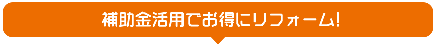 補助金活用でお得にリフォーム